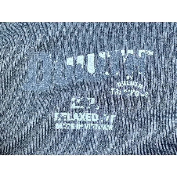 DULUTH Trading Men's Blue Buttoned Short Sleeves Collared Polo‎ Shirt SIZE 2XL - Picture 3 of 5